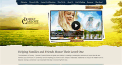 Desktop Screenshot of dorseycarlonefuneralhome.com